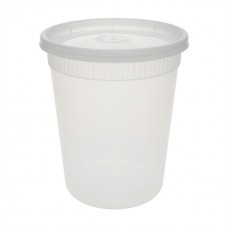 32oz new spring deli containers with lid (240) CODE# CODELINS32