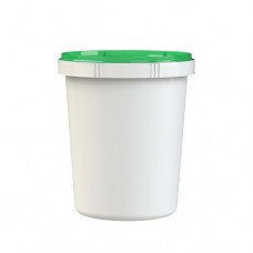 32oz clear TE round container(336) CODE# COIPLRO32