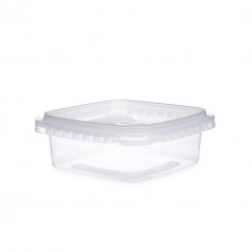 8oz clear TE square container(900) CODE# COIPLSQ8