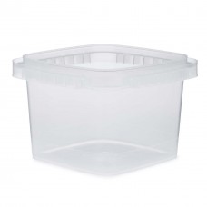 16oz clear TE square container(700) CODE# COIPLSQ16