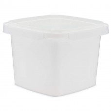 48oz clear TE square container(300) CODE# COIPLSQ48