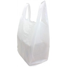 46" JUMBO WHITE BAGS(200) Plastic Shopping Bag CODE# BAGWH46"