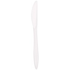 White plastic knives (1000) CODE# KNIVES