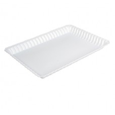 9 X 13 CLEAR SERVING TRAY (3/33) Plastic PET CODE# TRAY293CL
