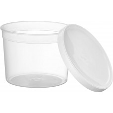 PROPACK 50 OZ CLEAR PP CONTAINER (200) CODE# CON50