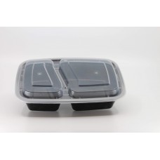2 COMPARTMENT 32 OZ WHITE MICROWAVEABLE COMBO (150) CODE# CA6828W