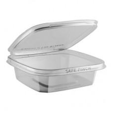 16OZ TAMPER PINCH CONTAINER 6X5 CLEAR (200) CODE# COTE6516