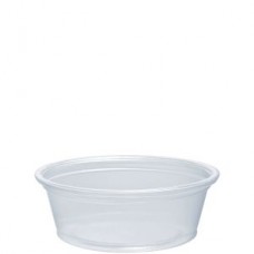 1.5oz souffle clear portion cup (50/50) CODE# PCURO1.5C