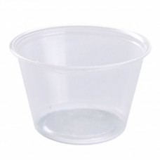 3.25oz souffle clear portion cup (50/50) CODE# PCURO3.25C