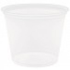5.5oz souffle clear portion cup (50/50) CODE# PCURO5.5C