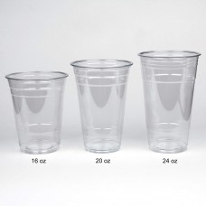 16 OZ CLEAR CUP (1M) CODE# CUPVG16