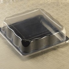 Clear dome lid for 14"X14" square platter (50) CODE# LID-9541L