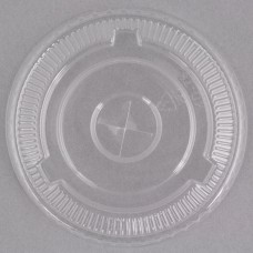 Clear lid with slot straw fits 12S-24 oz cup (1000) CODE# LID-CCVG