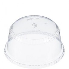 Clear dome lid for solo 12 oz dessert cup (1000) CODE# LID-SDL12
