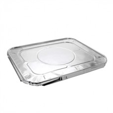 9x13 half size aluminum foil lid(100) CODE# LIDAF913-FL300