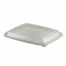 LH1200 Clear dome lid for mega meal (10x13) container (100) CODE# LIDCOMREMM