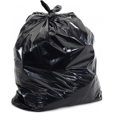 Sak-It™ 40 - 45 Gallon Clear High Density Coreless Trash Can Bags (40 x  48